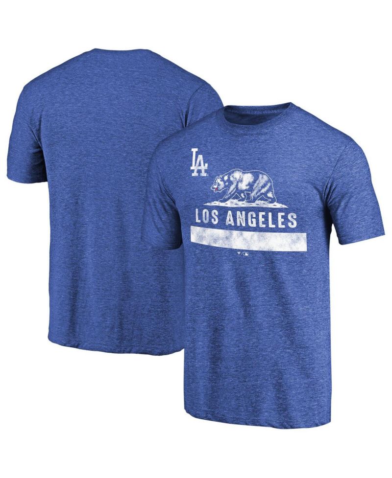 Men's Royal Los Angeles Dodgers Hometown Collection LA Bear T-Shirt