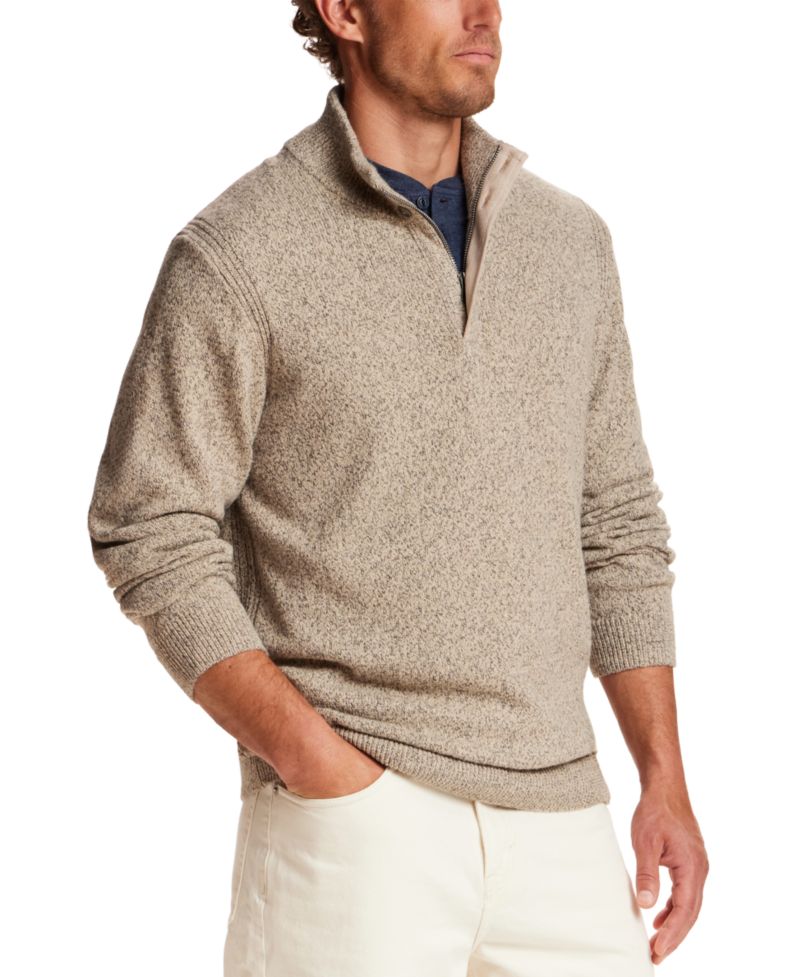 Men's Mixy Mock Neck Sweater