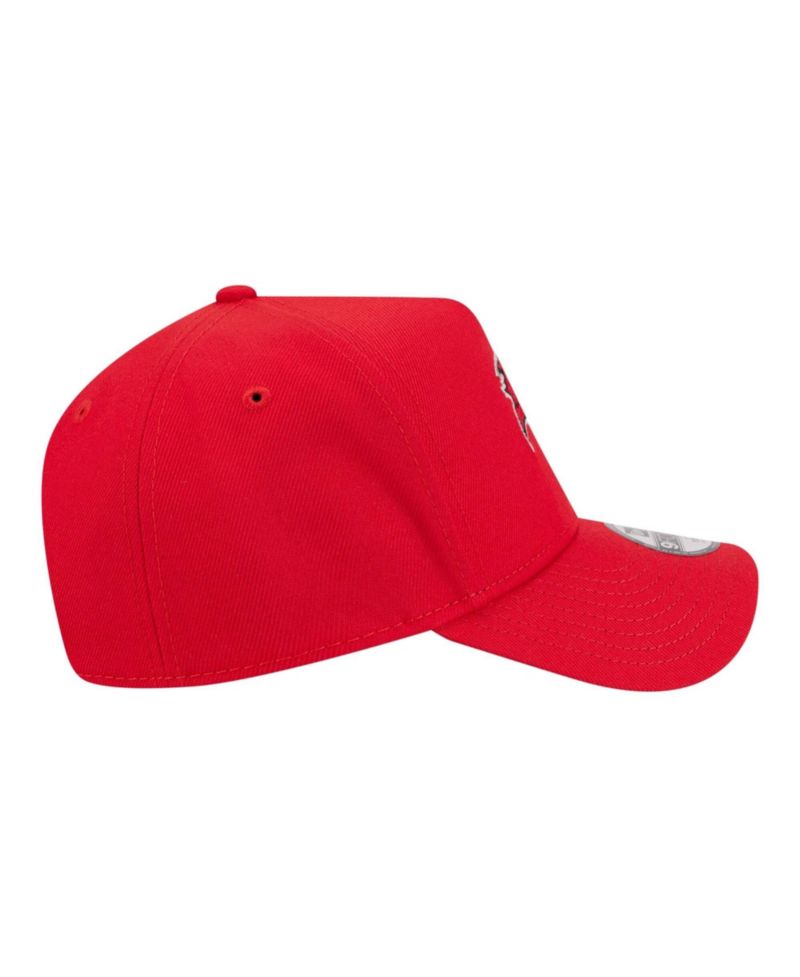 Big Boys and Girls Red Tampa Bay Buccaneers 9FORTY A-Frame Adjustable Hat
