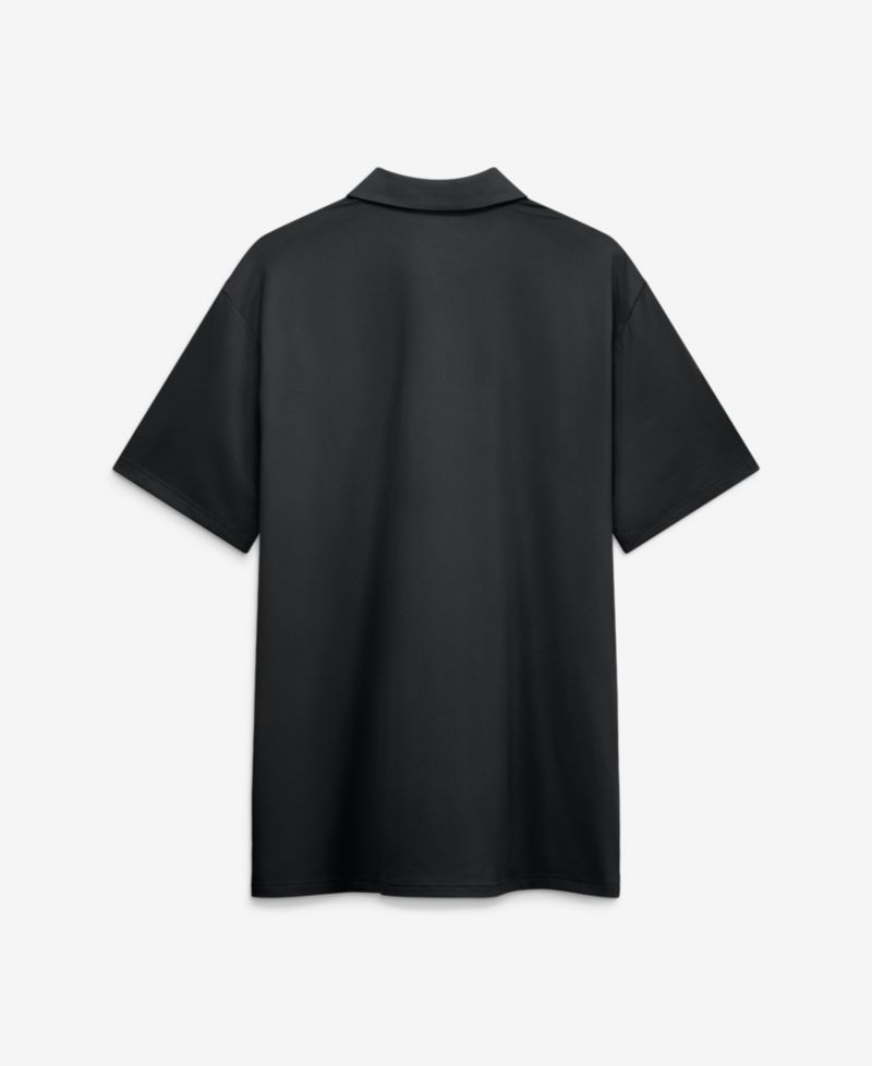 Men's Black Baltimore Ravens Sideline Powerful Blocking Dri-FIT Tour Polo