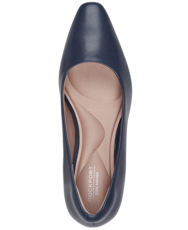 Women's Merida Total Motion Leather Block Heel Pumps