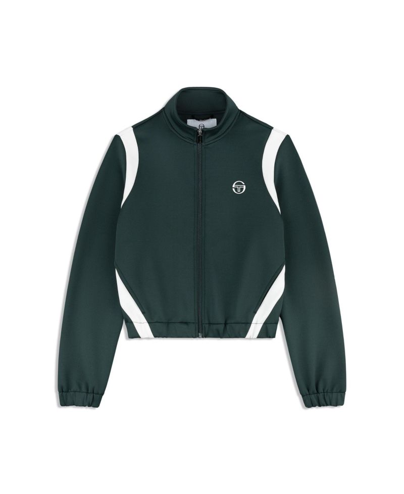 Women's Anna High-Neck Cropped Track Jacket
