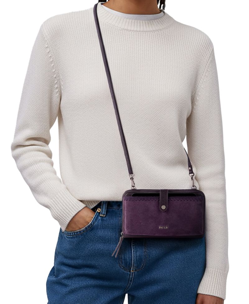Women's Iris Leather Convertible Crossbody Bag