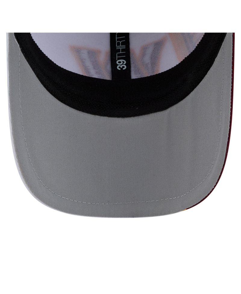Men's White/Burgundy Washington Commanders Dash 39THIRTY Flex Hat