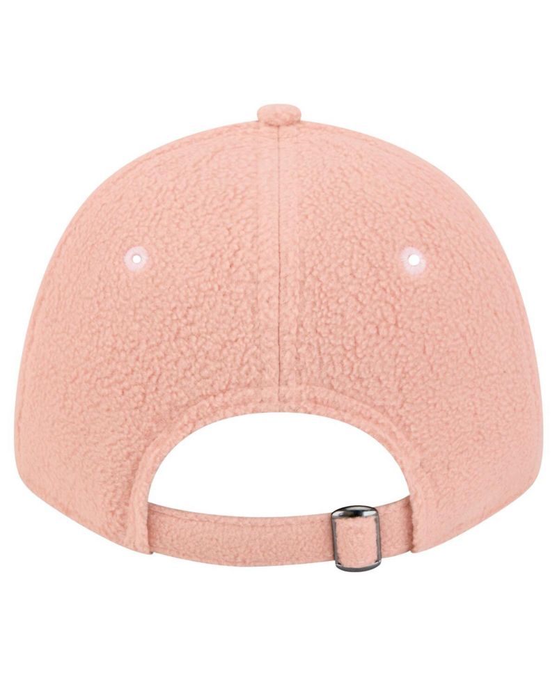 Women's Light Pink San Francisco 49ers Cozy Sherpa 9FORTY Adjustable Hat