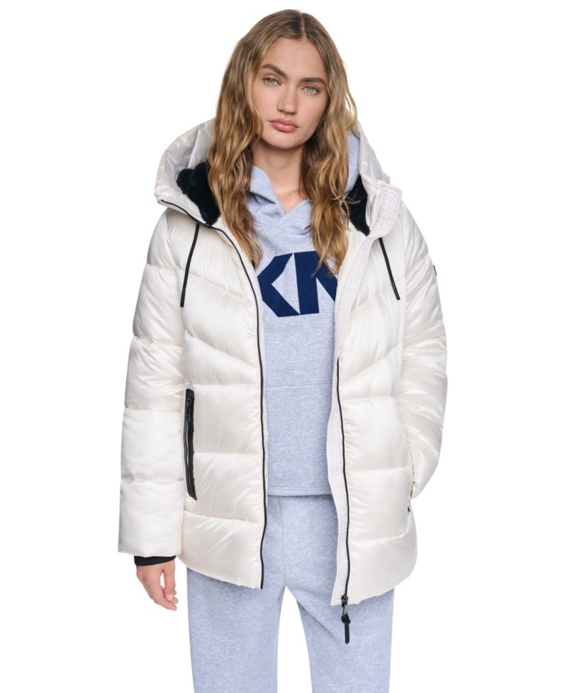 Women's Shine Hooded Puffer Coat