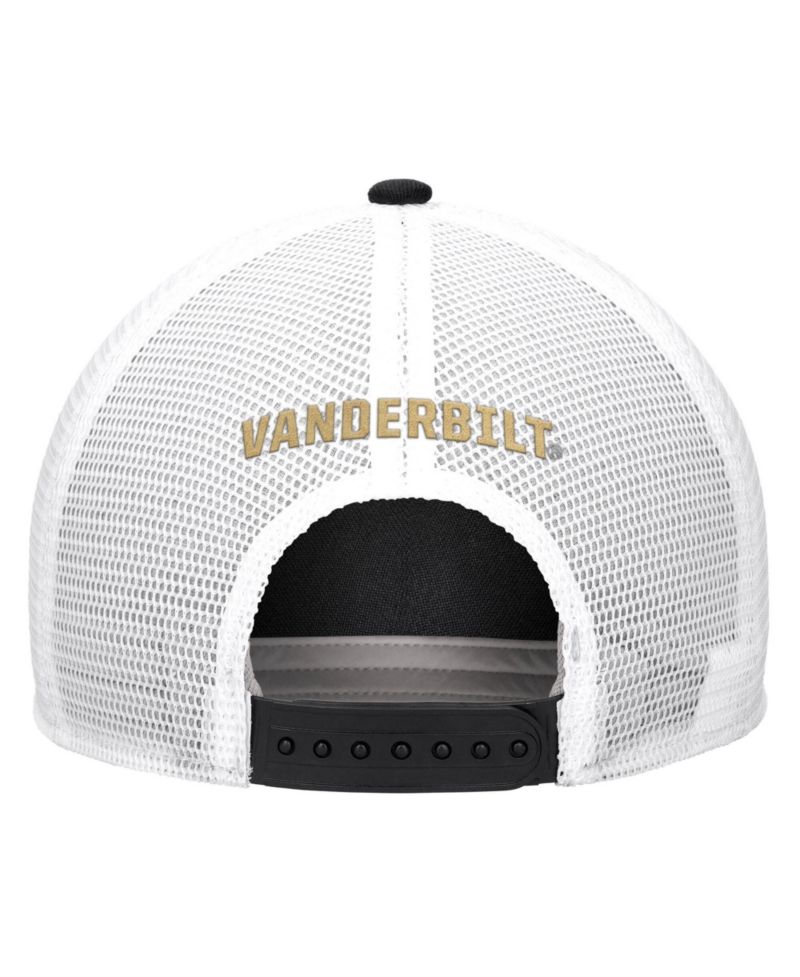 Men's Black Vanderbilt Commodores 2026 On-Field Rope Adjustable Trucker Hat