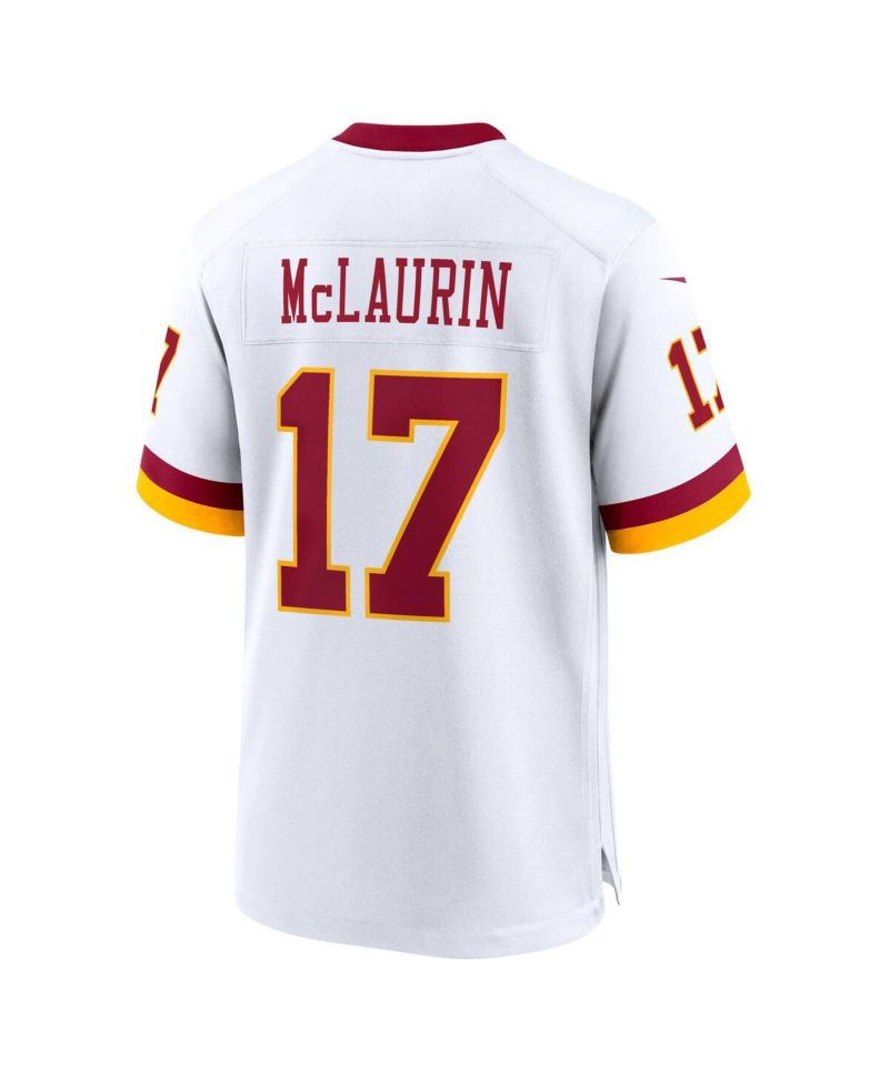 Men's Terry McLaurin White Washington Commanders Game Super Bowl Era Jersey