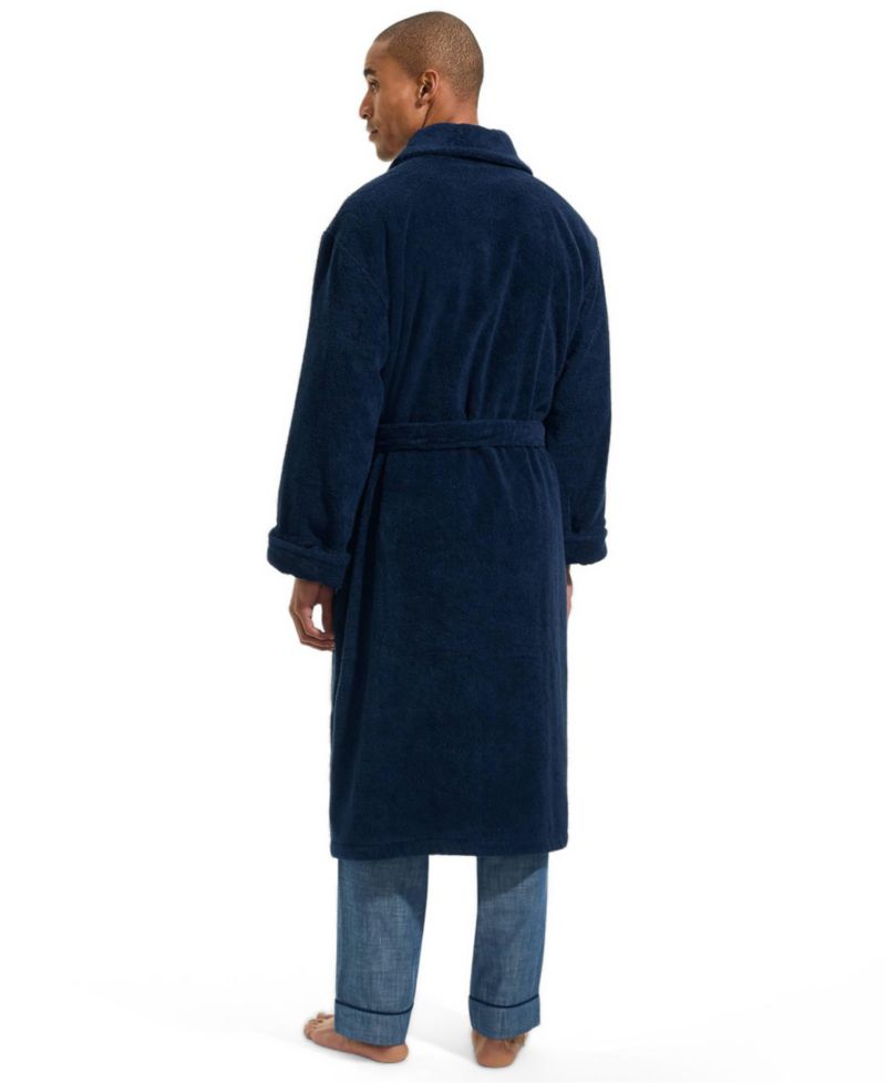 Men's Calf Length Turkish Terry Robe