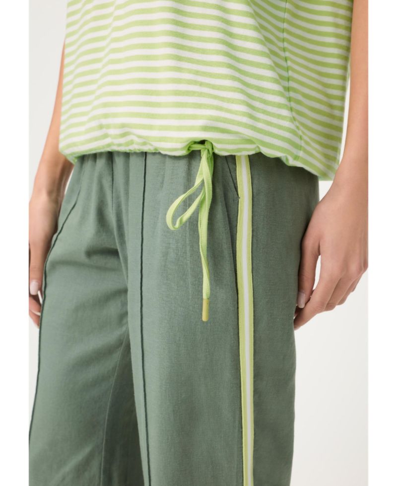 Women's Stripe V-Neck T-Shirt