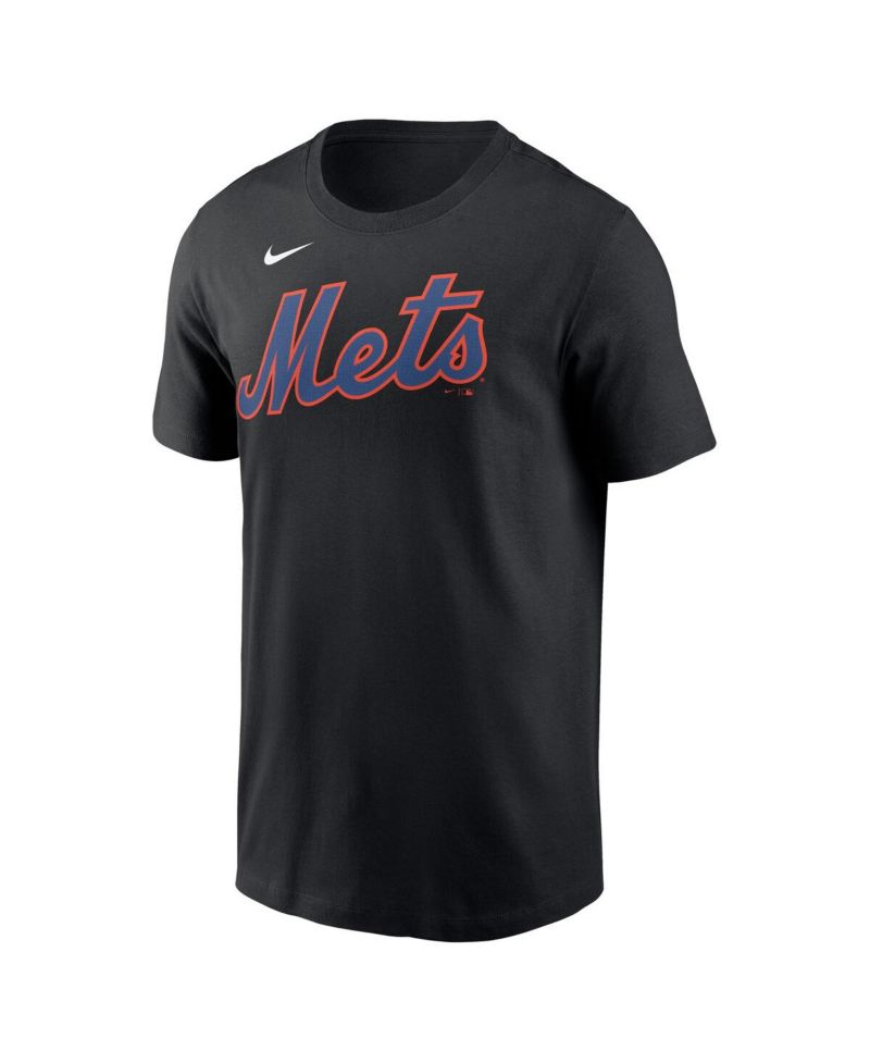 Men's Juan Soto Black New York Mets Fuse Name & Number T-Shirt