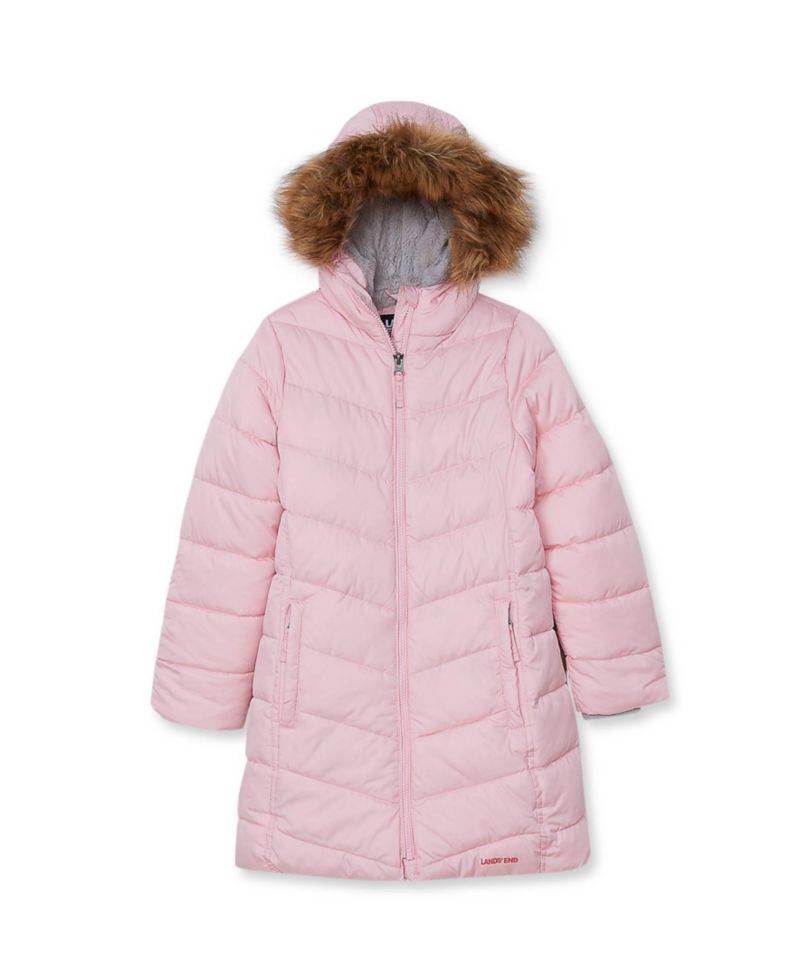 Girls Fleece Lined Parka