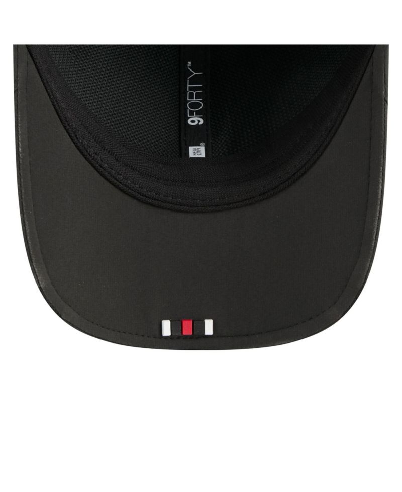 Men's Black Atlanta Falcons 2025 Sideline M-Crown 9FORTY Adjustable Hat