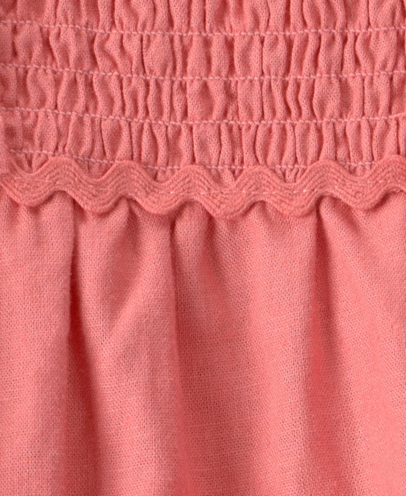 Baby Girls' Ruffle Sleeveless Sunsuit