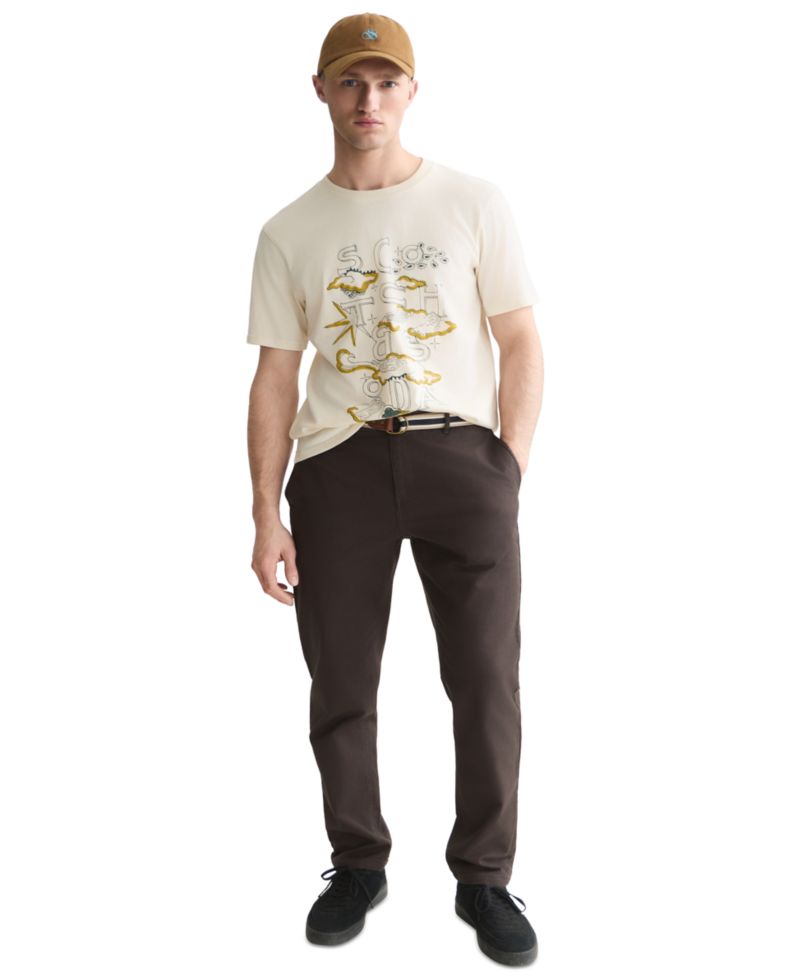 Men's Front Artwork Regular-Fit T-Shirt