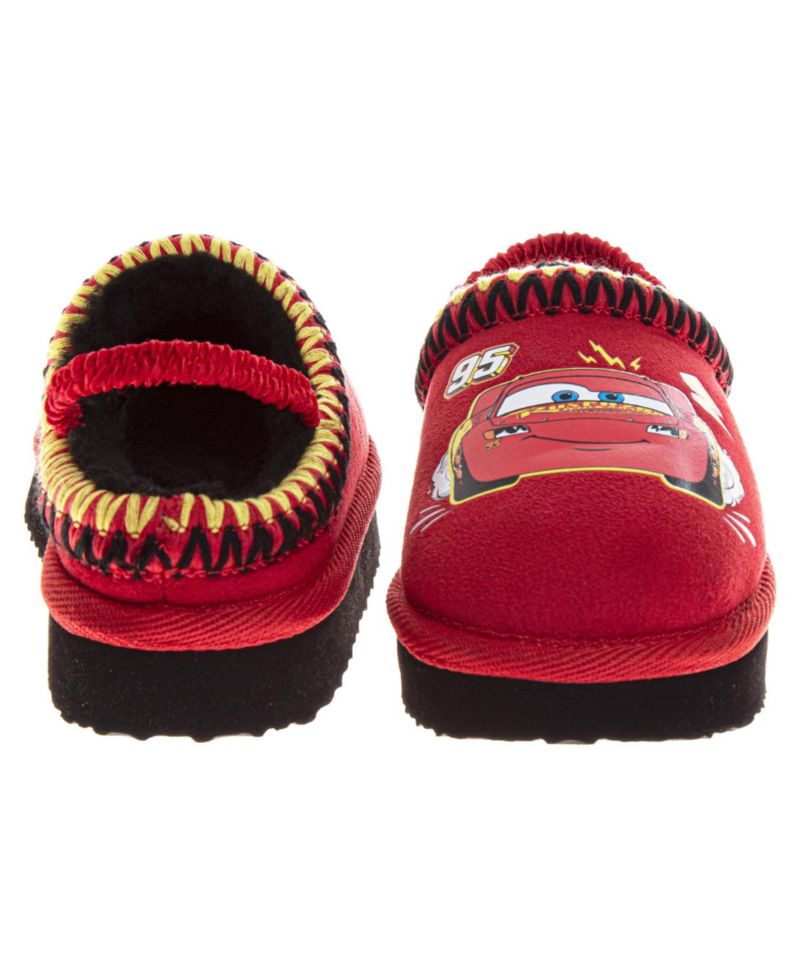 Toddler Boy's (5-12) Cars Lightning Slippers Soft, Cozy, and Comfortable Footwear
