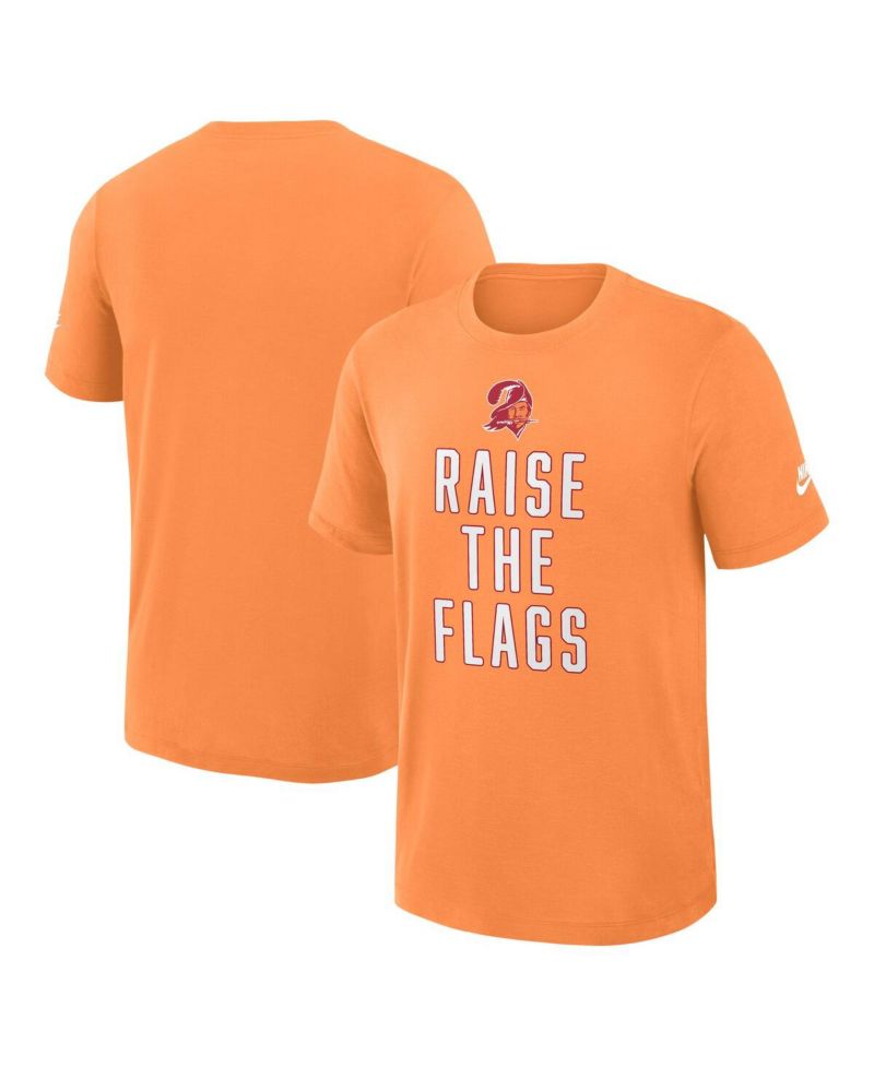 Men's Orange Tampa Bay Buccaneers Direct Handoff Rewind Slub Performance T-Shirt