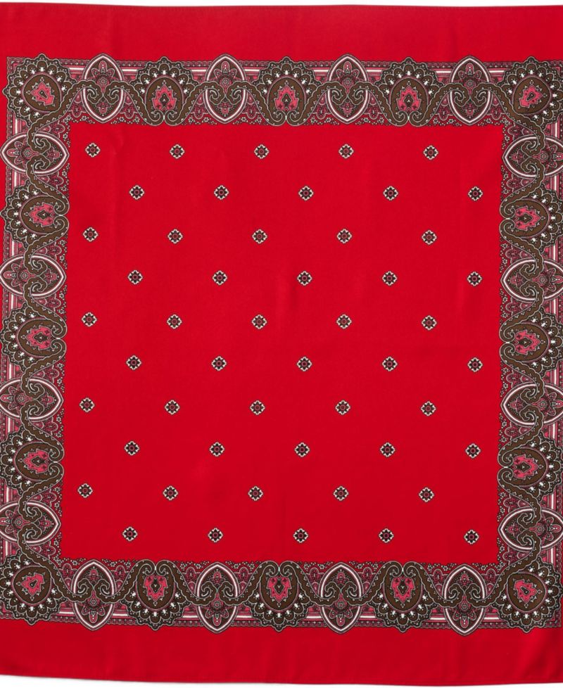 Printed Square Scarf