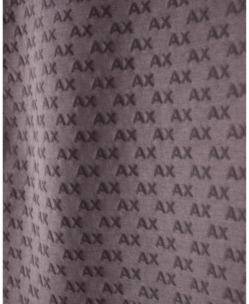 Men's Bonded Cotton Flocked All Over Logo Jogger