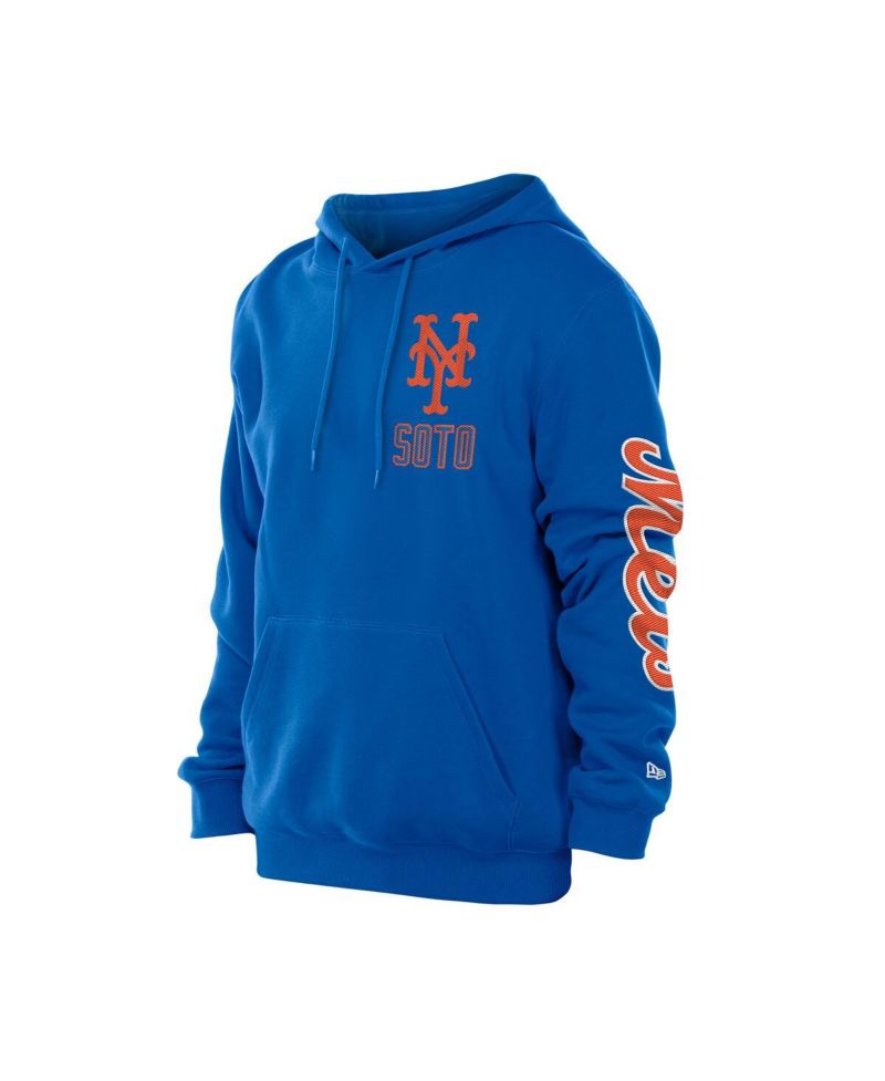 Men's Juan Soto Royal New York Mets Design Lab Pullover Hoodie