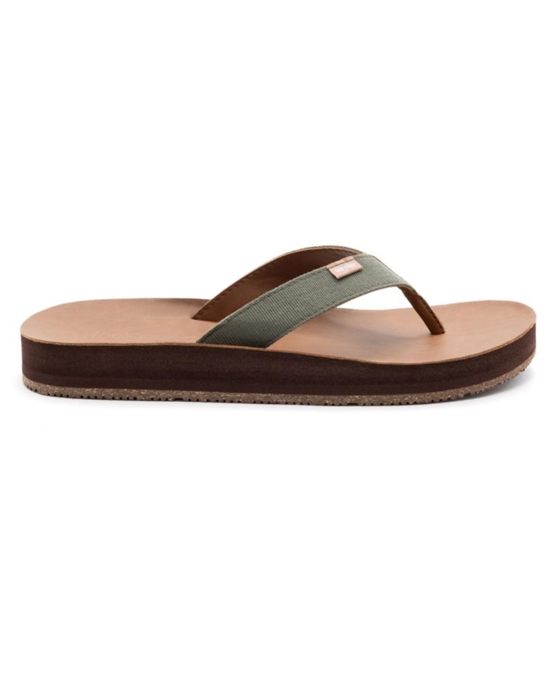 Men's Men s Zensole Kinderz Faux Leather Flip-Flop Thong Sandals