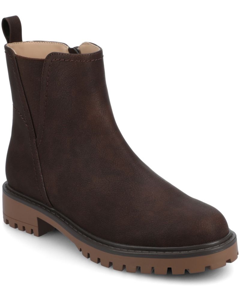 Women's Junnah Casual Comfort Chelsea Boots