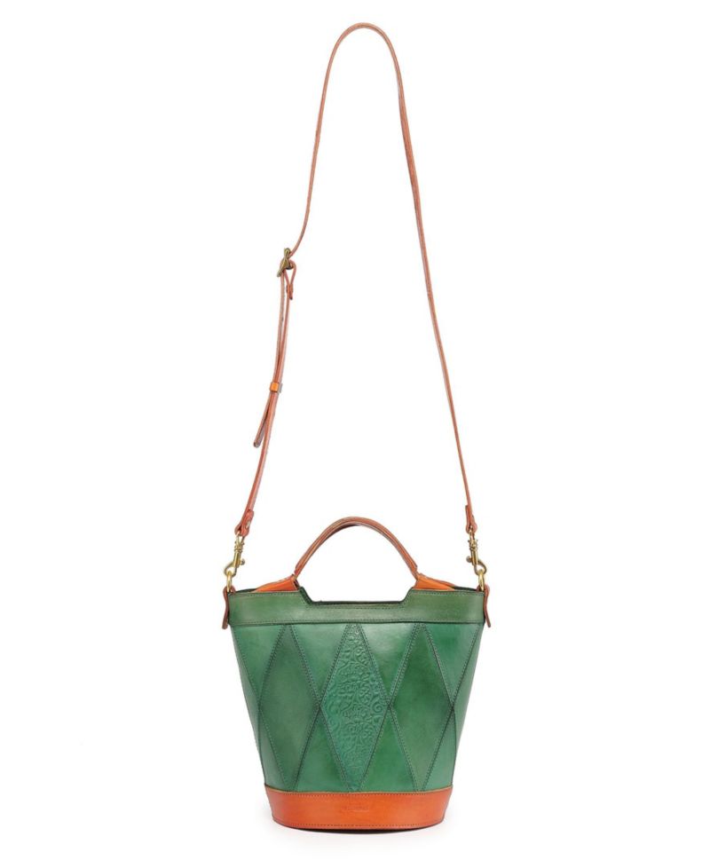 Primrose Mini Leather Crossbody Tote Bag