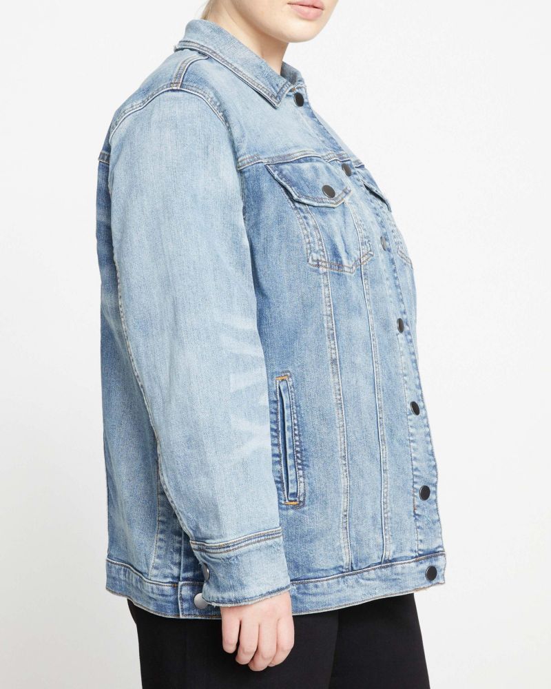 Women's Denim Chore Jacket