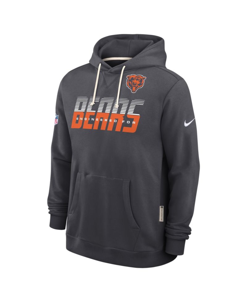 Men's Chicago Bears Sideline Standard Issue Dri-FIT Fleece Hoodie