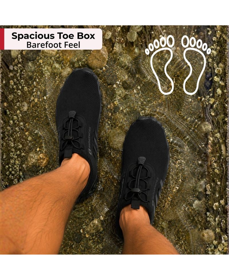 Odin Men’s Quick-Dry Water Shoes Lightweight Non-Slip Beach Barefoot Sneakers