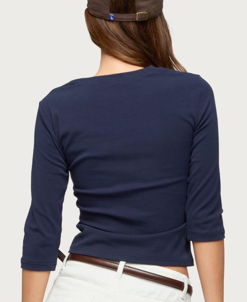 Women's Seventy Six Quarter Sleeve T Shirt