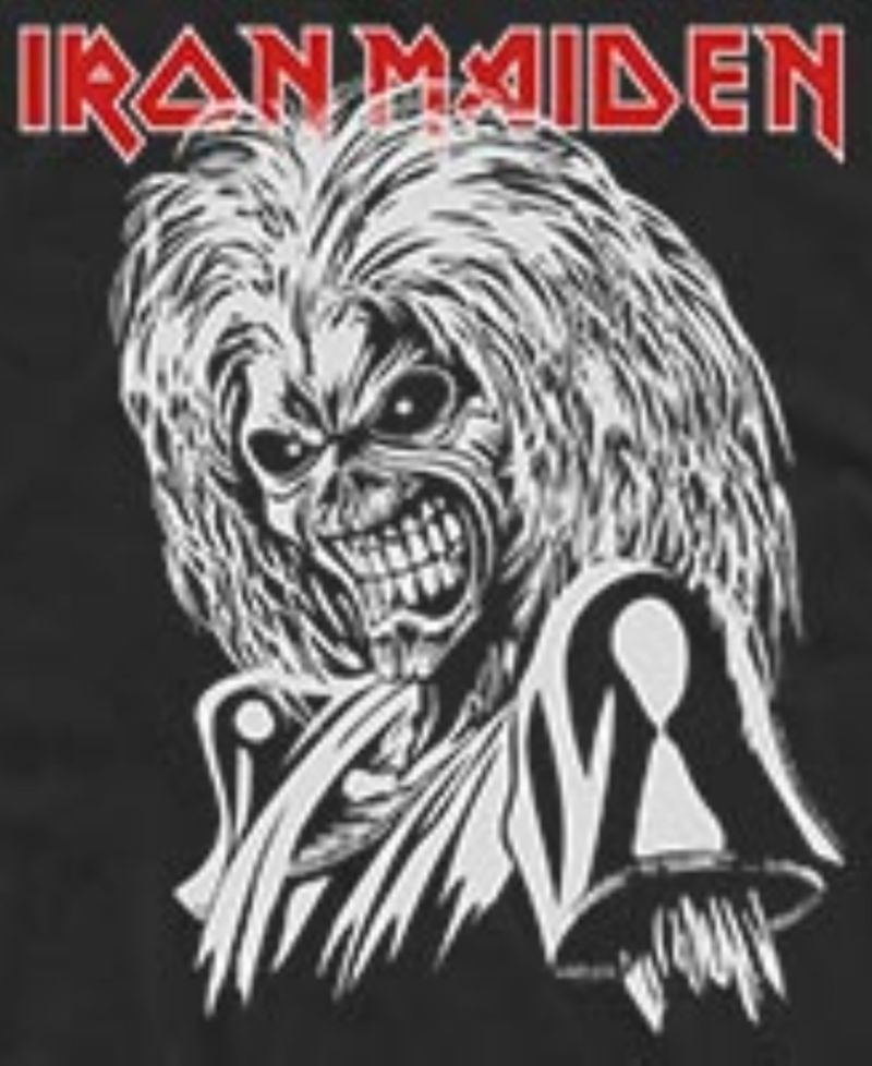 Men's Iron Maiden Eddie Face Graphic Tank Top