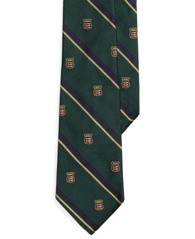 Men's Vintage-Inspired Striped Club Tie