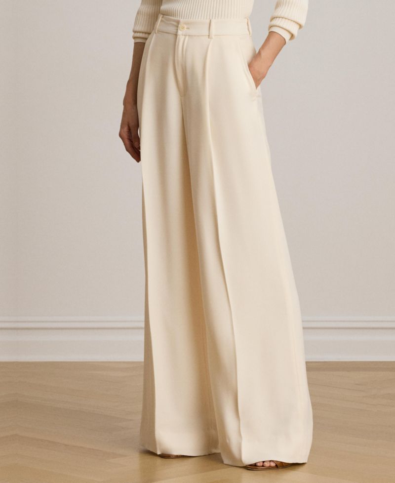 Women's High-Rise Wide-Leg Pants