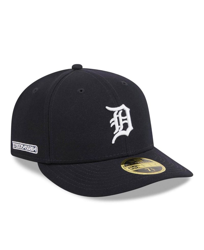 Men's Navy Detroit Tigers City Connect Low Profile 59FIFTY Fitted Hat