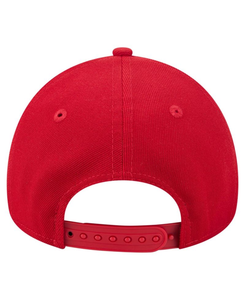 Big Boys and Girls Red St. Louis Cardinals Cooperstown Logo 9FORTY A-Frame Adjustable Hat