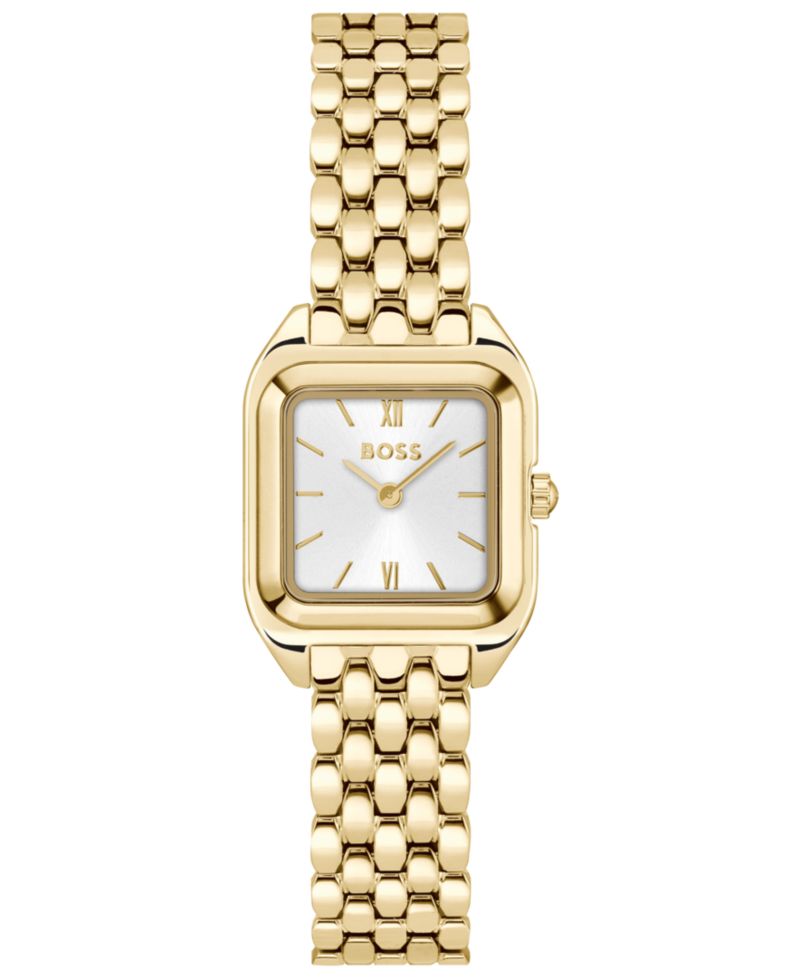 Women's Mae Petite Quartz Basic Mini Ionic Plated Thin Gold Steel Watch, 22mm