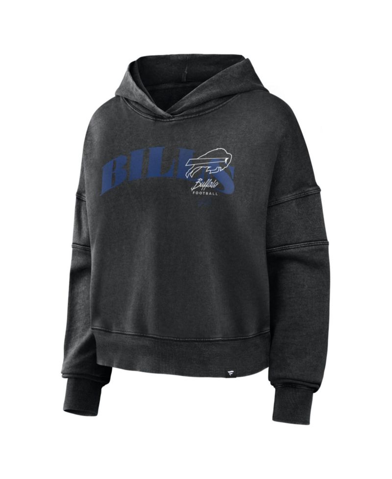 Women's Buffalo Bills Counter Run Oversized-Fit French-Terry Pullover Hoodie