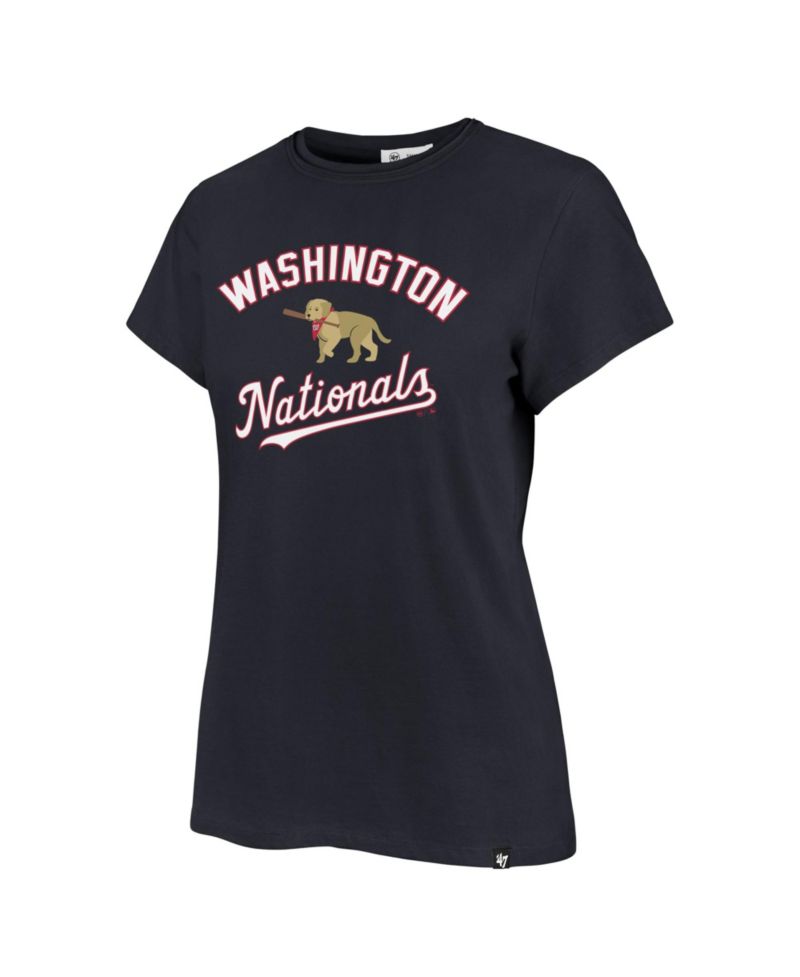 Women's '47 Navy Washington Nationals Regional Frankie T-Shirt