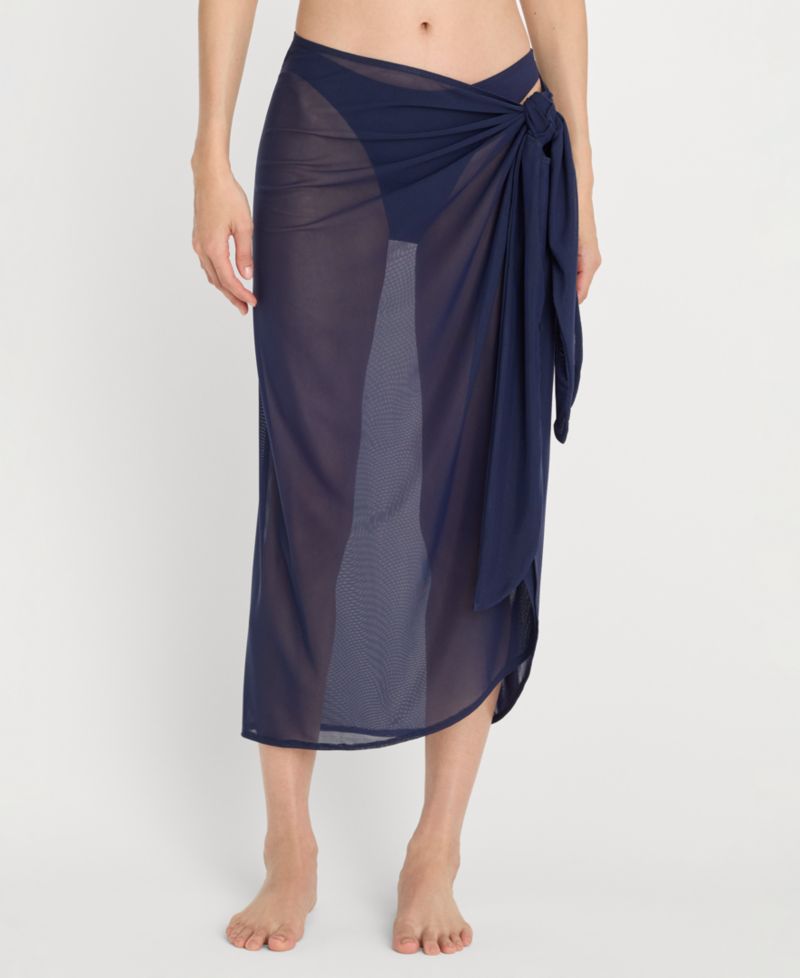 Women's Mesh Midi Cover-Up Sarong