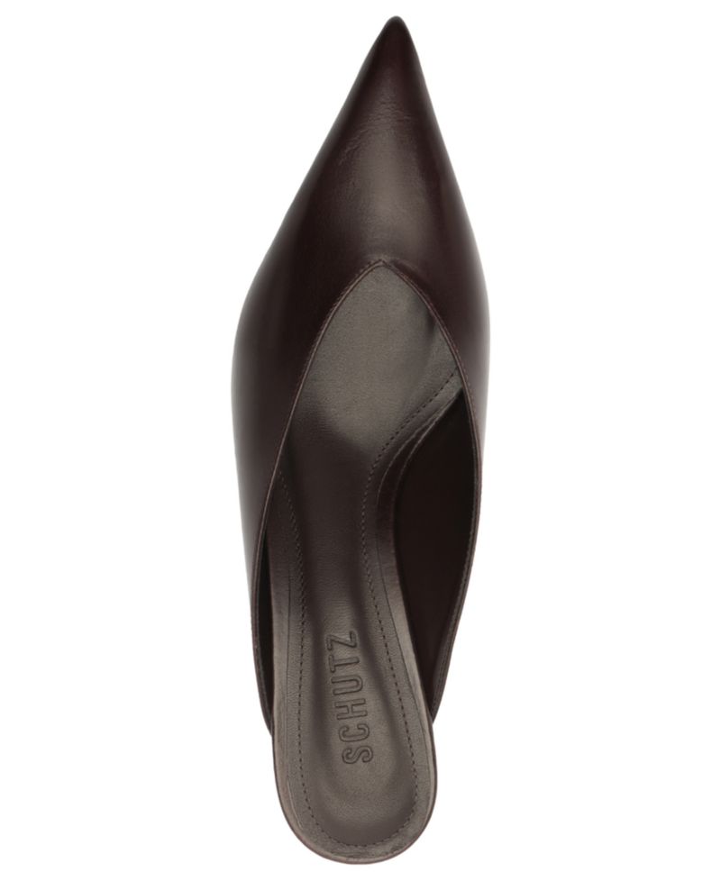 Women's Loren Mid-Heel Mule Pumps