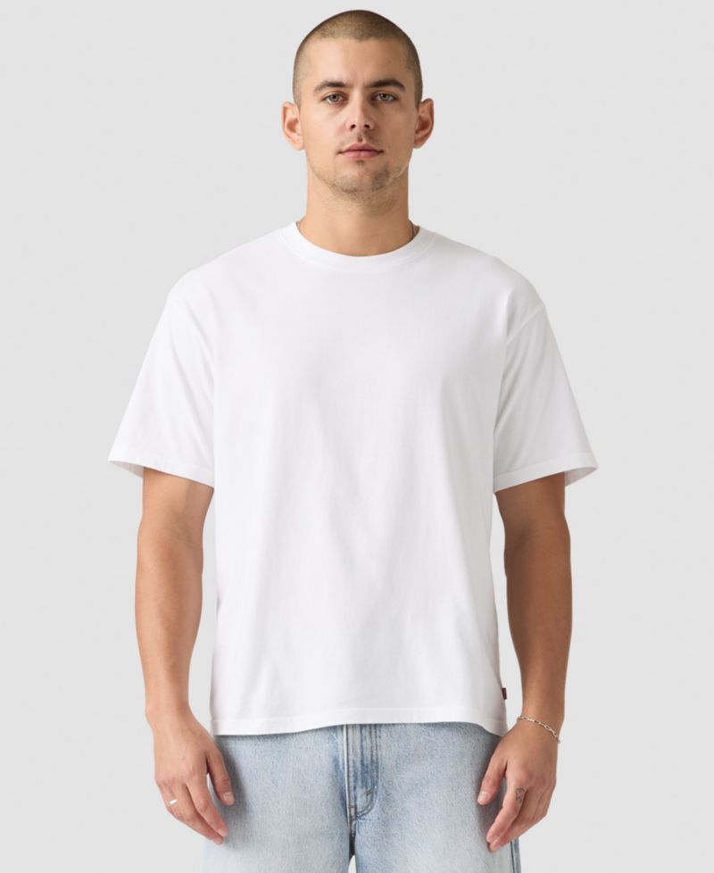 Men's Classic Cropped Boxy Short-Sleeve T-Shirt