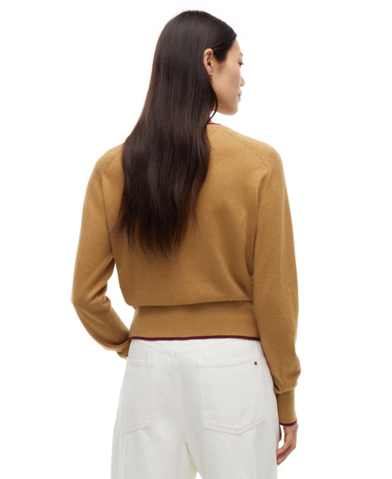 Women's American Icons Crewneck Cardigan