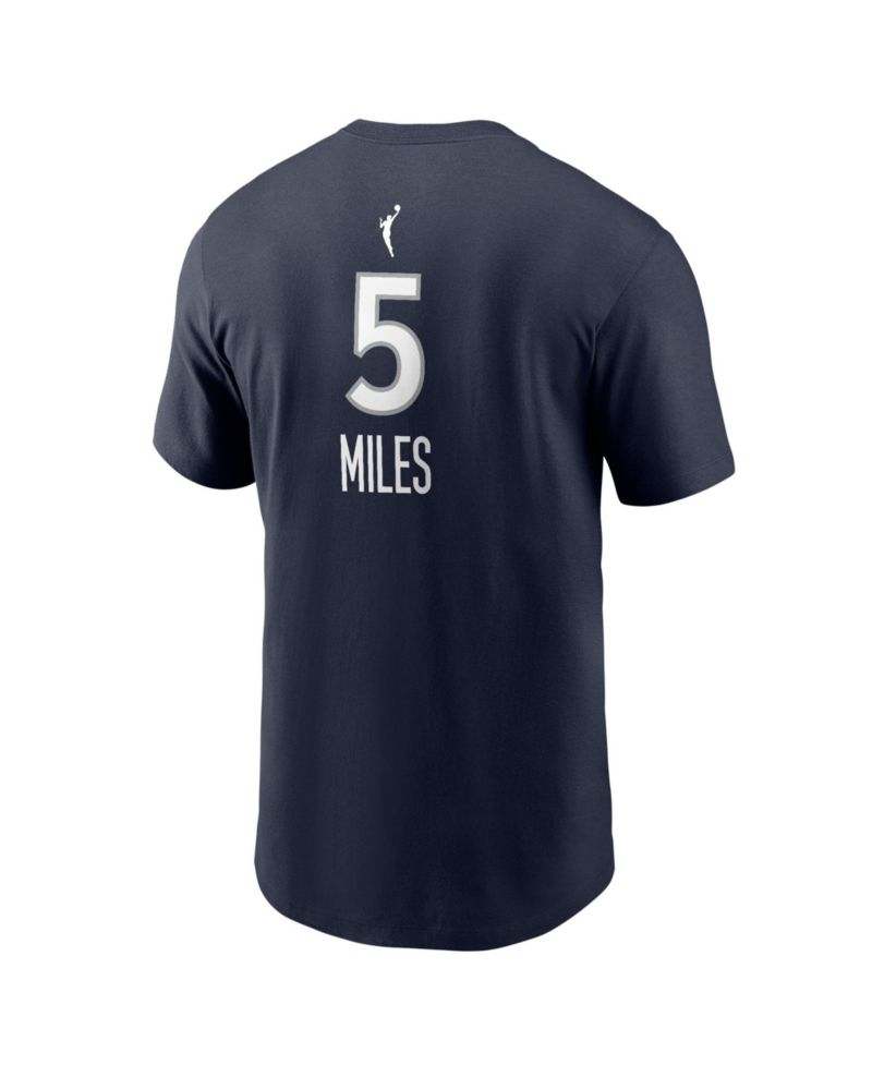 Men's Minnesota Lynx Olivia Miles Explorer Edition Name & Number Screen-Print Graphics Crewneck Cotton T-Shirt