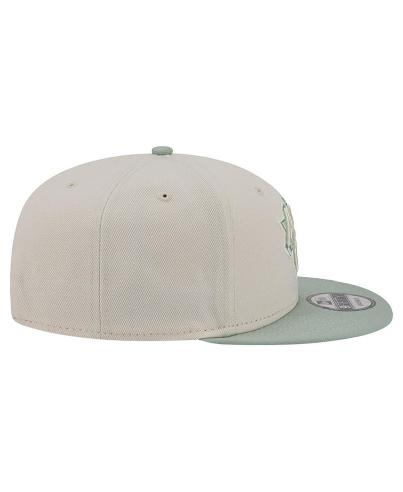 Men's Cream/Light Green New York Knicks Color Pack 9FIFTY Snapback Hat