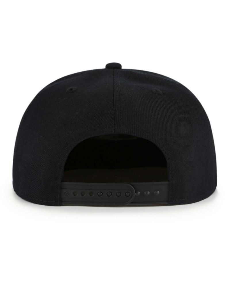 Men's '47 Black Anaheim Ducks No Shot Captain Snapback Hat