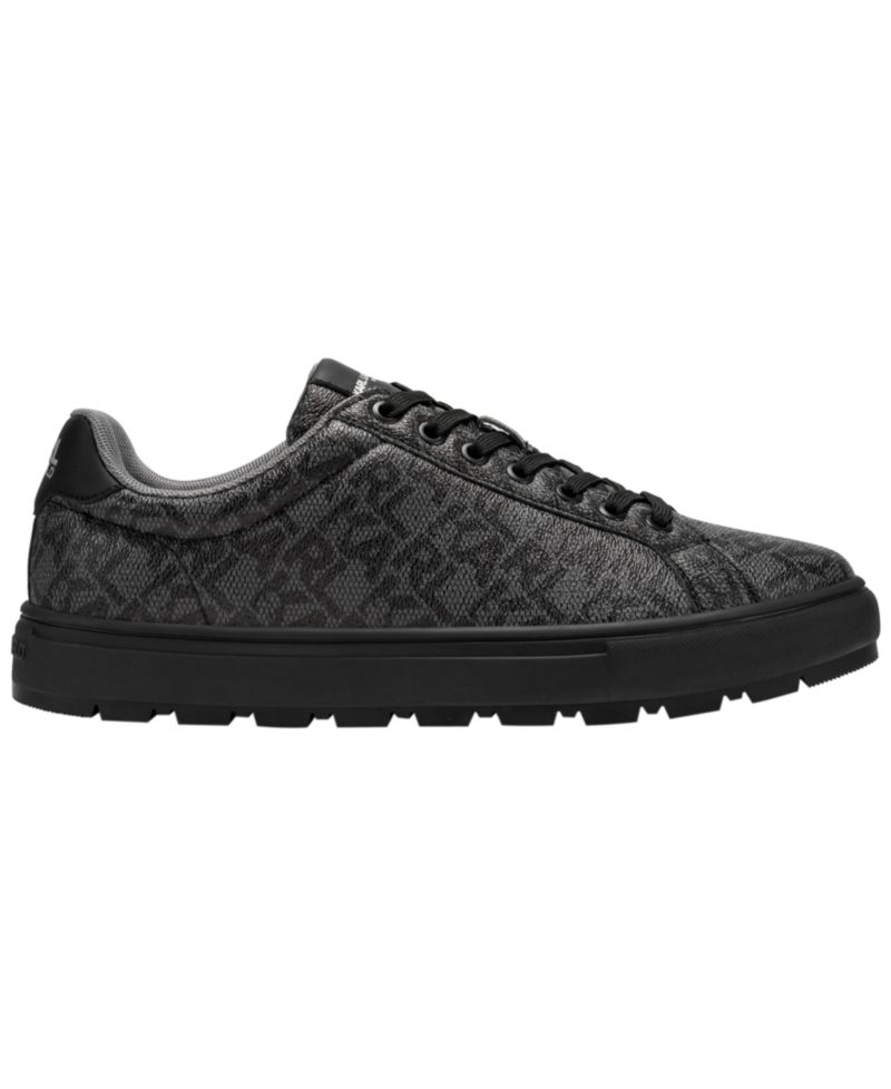Men's Fabien All-Over Logo Lace-Up Sneakers