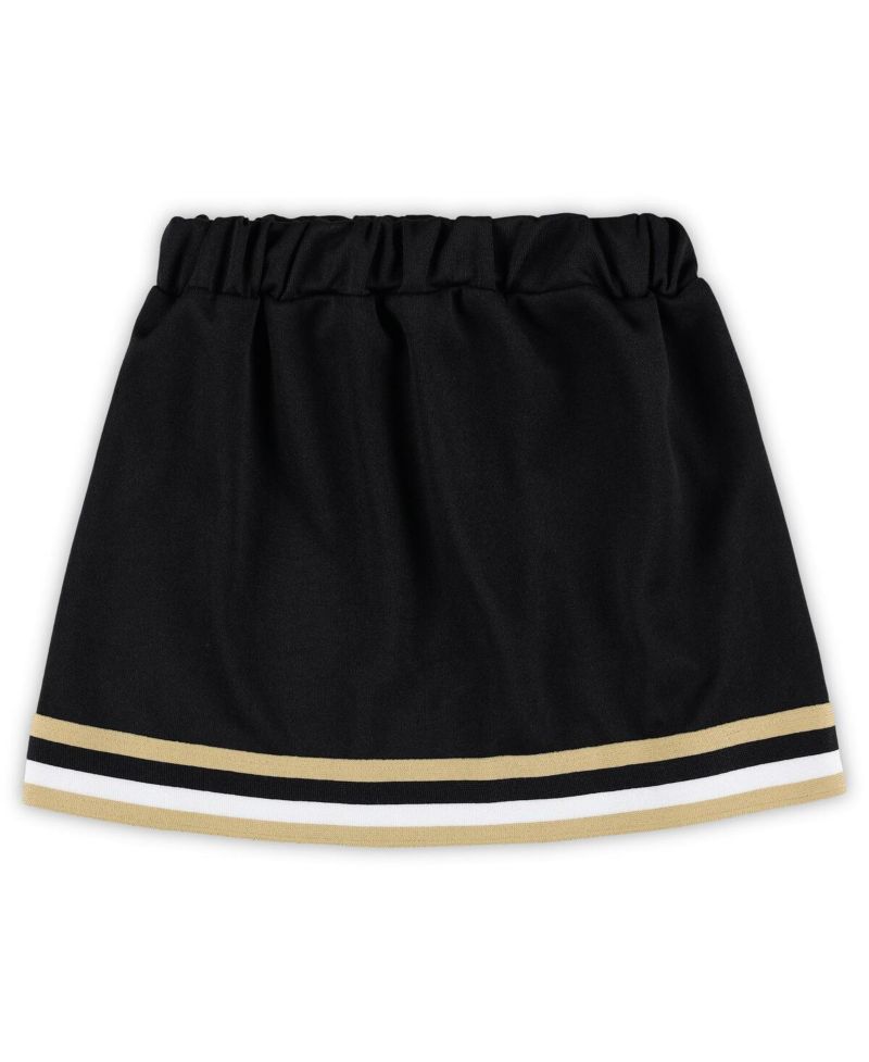 Big Girls 2-Piece Black Vanderbilt Commodores Cheer Set
