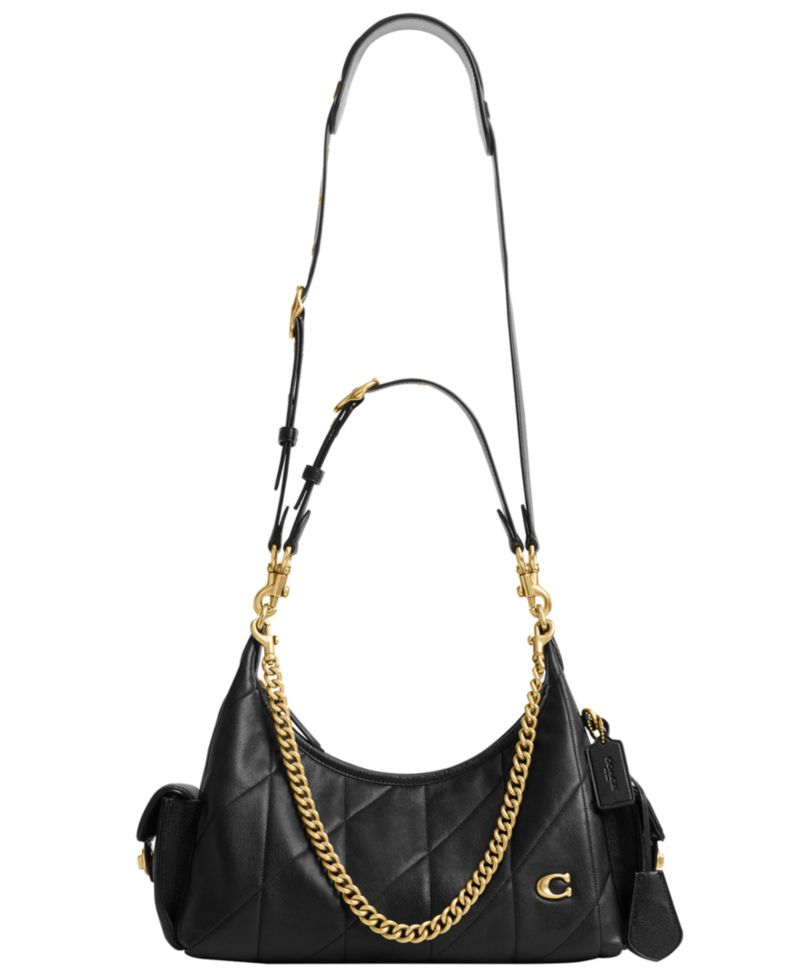 Pocket Juliet Medium Quilted Leather Shoulder Bag 30