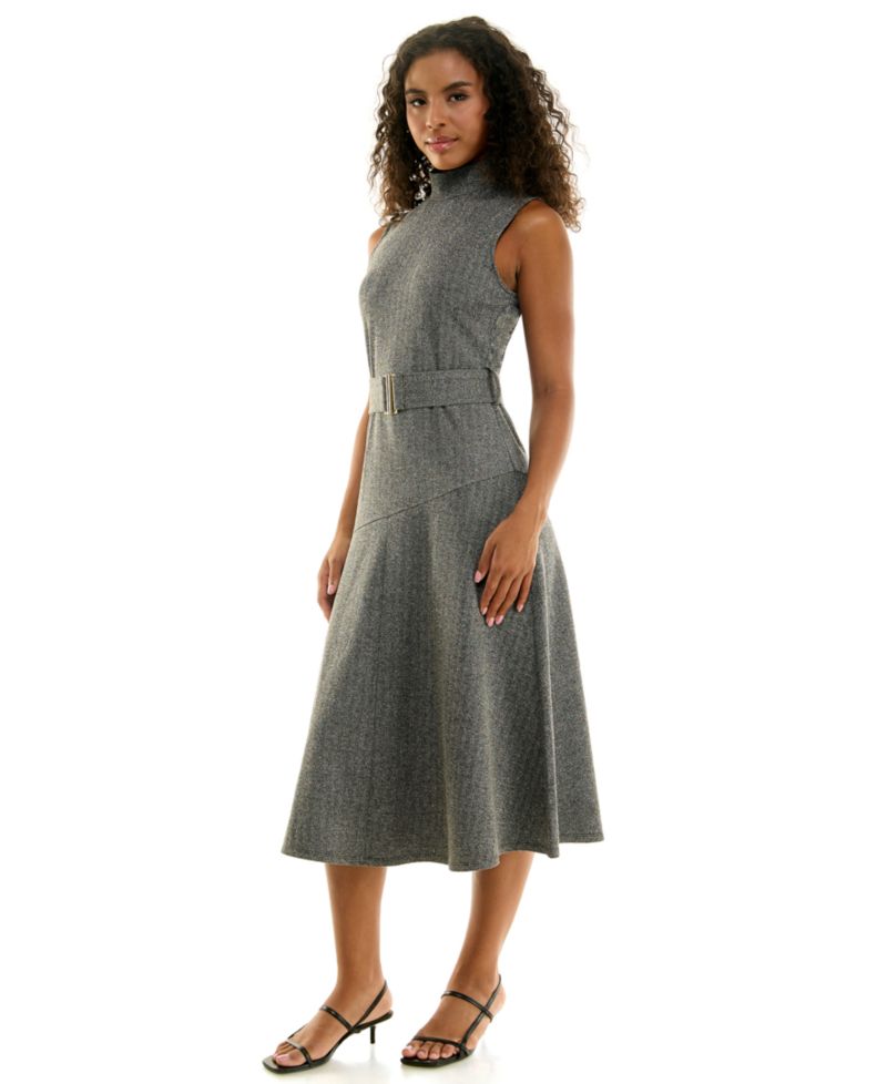 Juniors' Knit Midi Dress